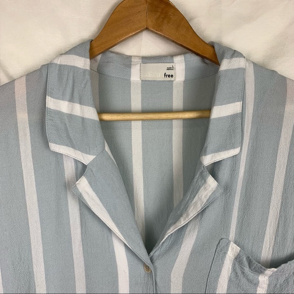 Wilfred Free Shawna Blouse in Blue Willow/Espace, Size: Large - Picture 3 of 8